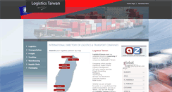 Desktop Screenshot of logisticstaiwan.com